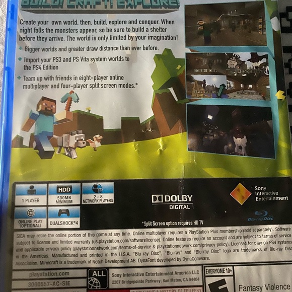 Minecraft playstation edition - Picture 2 of 3
